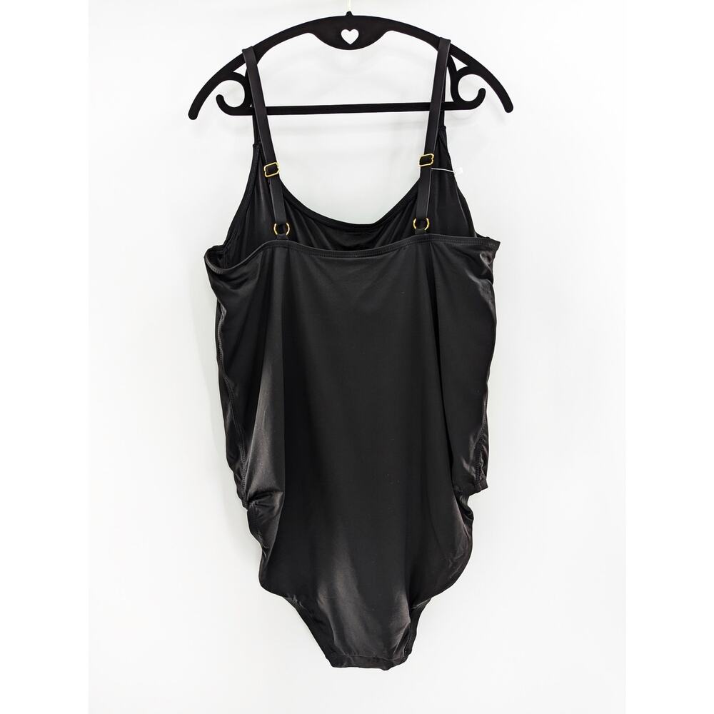 Black One Piece Andie Swimsuit The Amalfi Plus XXXL - Picture 7 of 9